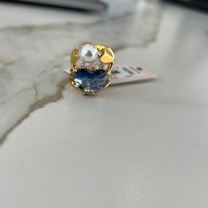 Kate Spade Crab Pearl Ring